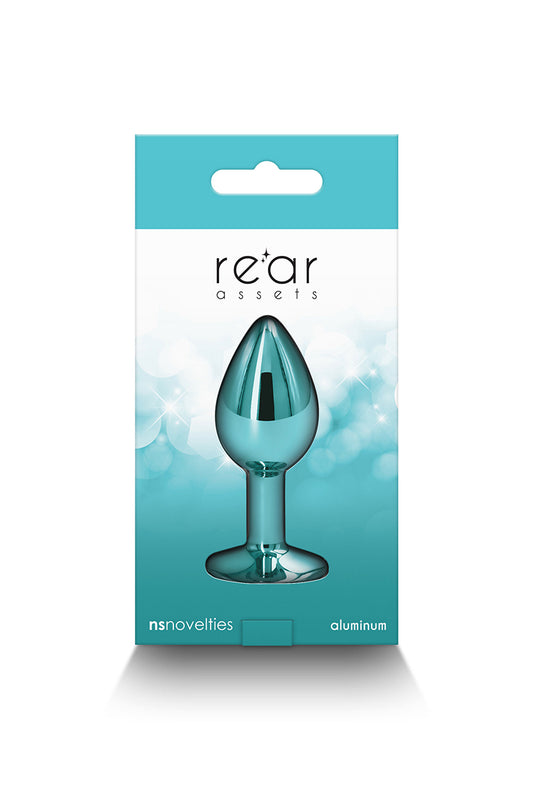 Plug bijou aluminium chromé vert M