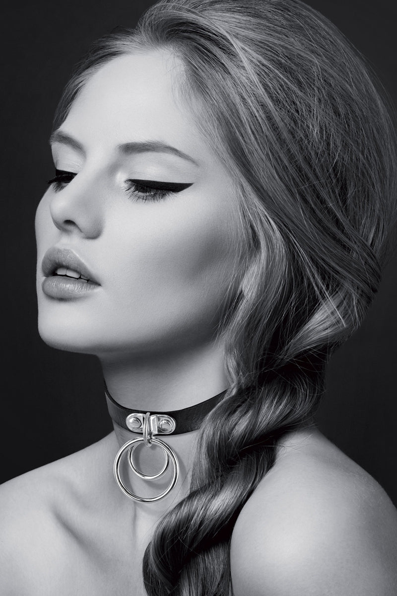 Collier Fetish avec double anneau