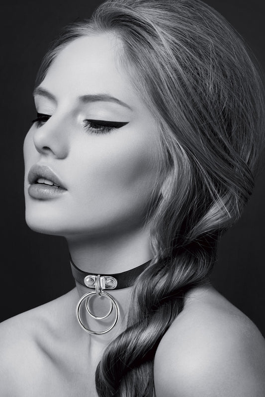 Collier Fetish avec double anneau