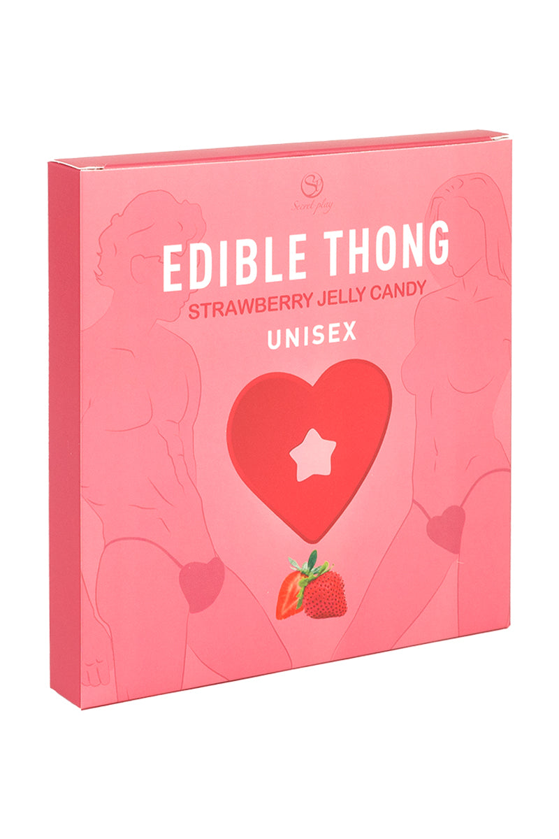 String comestible à la fraise