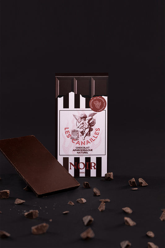 Chocolat noir - Tablette 100g - Les canailles