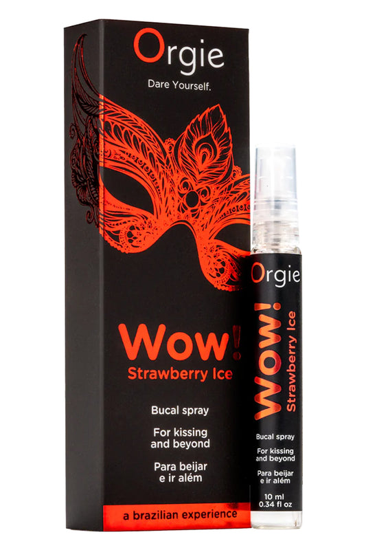 SPRAY BUCCAL EXCITANT ORGIE WOW MENTHOL FRAISE GLACE