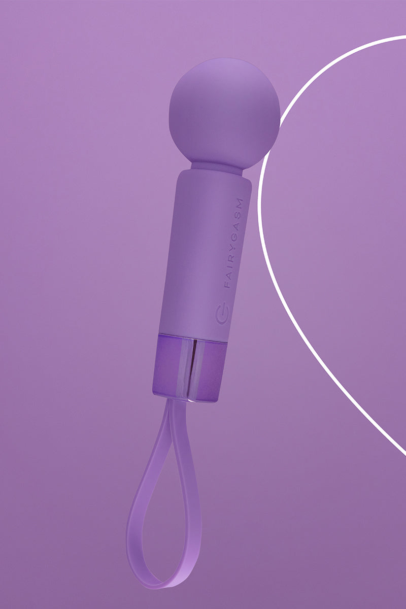 Mini vibro rechargeable Pearlstasy violet